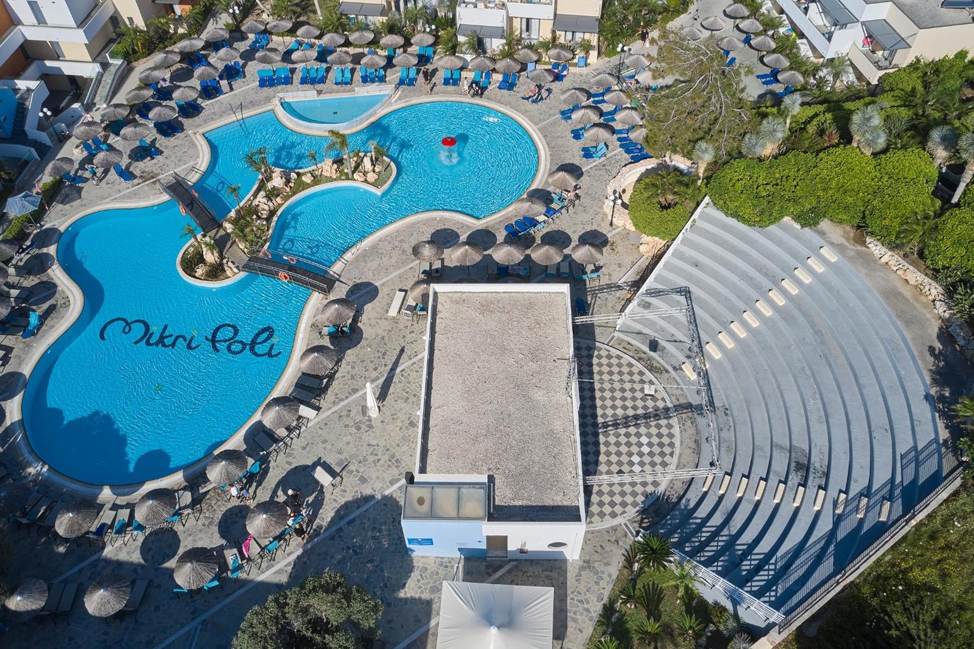 Atlantica Mikri Poli Rhodes Otel Kolymbia Dış mekan fotoğraf